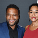 Anthony Anderson and Tracee Ellis Ross at the 2017 ABC Upfront on May 16, 2017, in New York City (Nicholas Hunt/Getty Images)